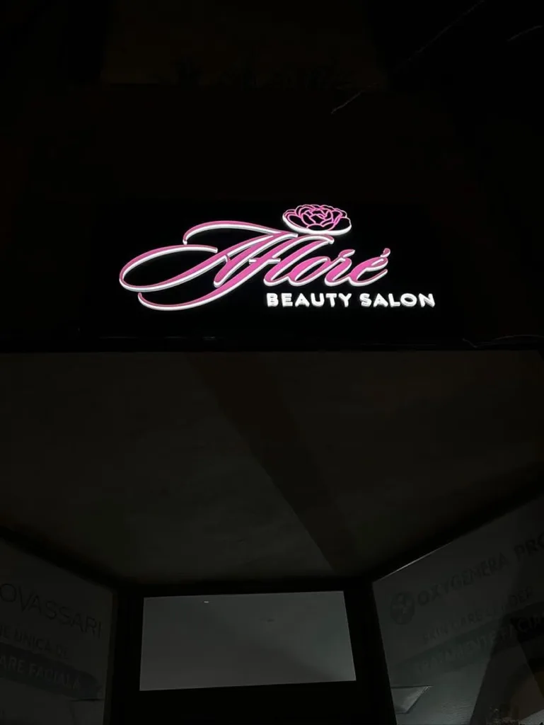 Aflore Beauty Salon collateral