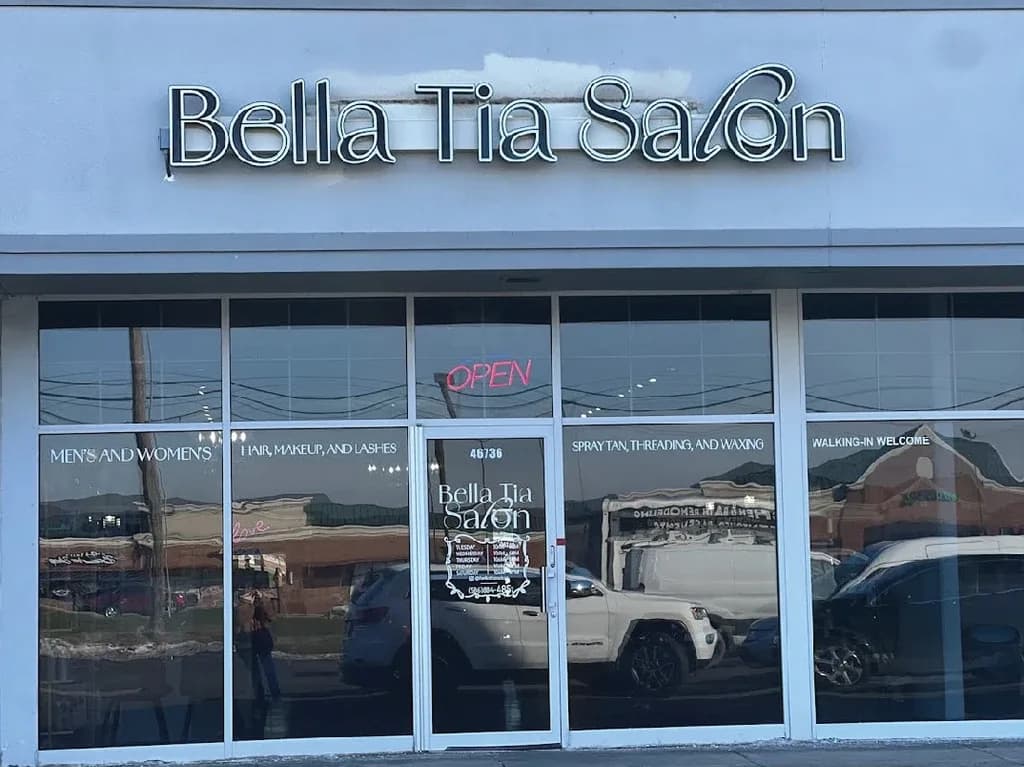 Bella Tia Salon brand application