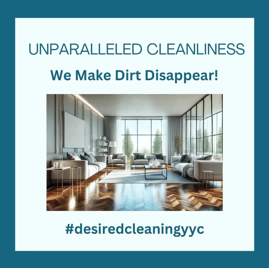 Desired Cleaning, 'Unparalleled Cleanliness' carousel slide