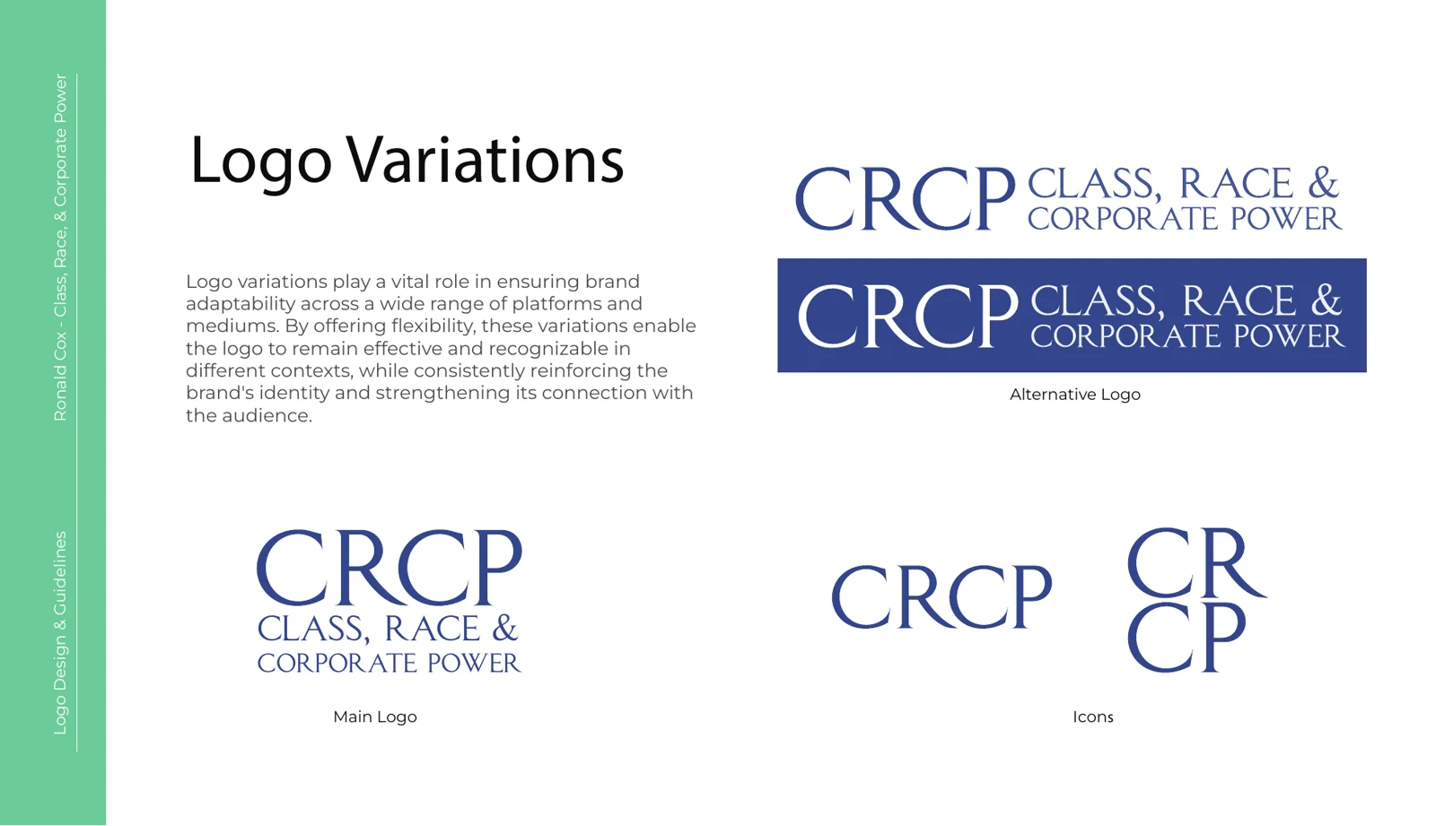 CRCP logo variations