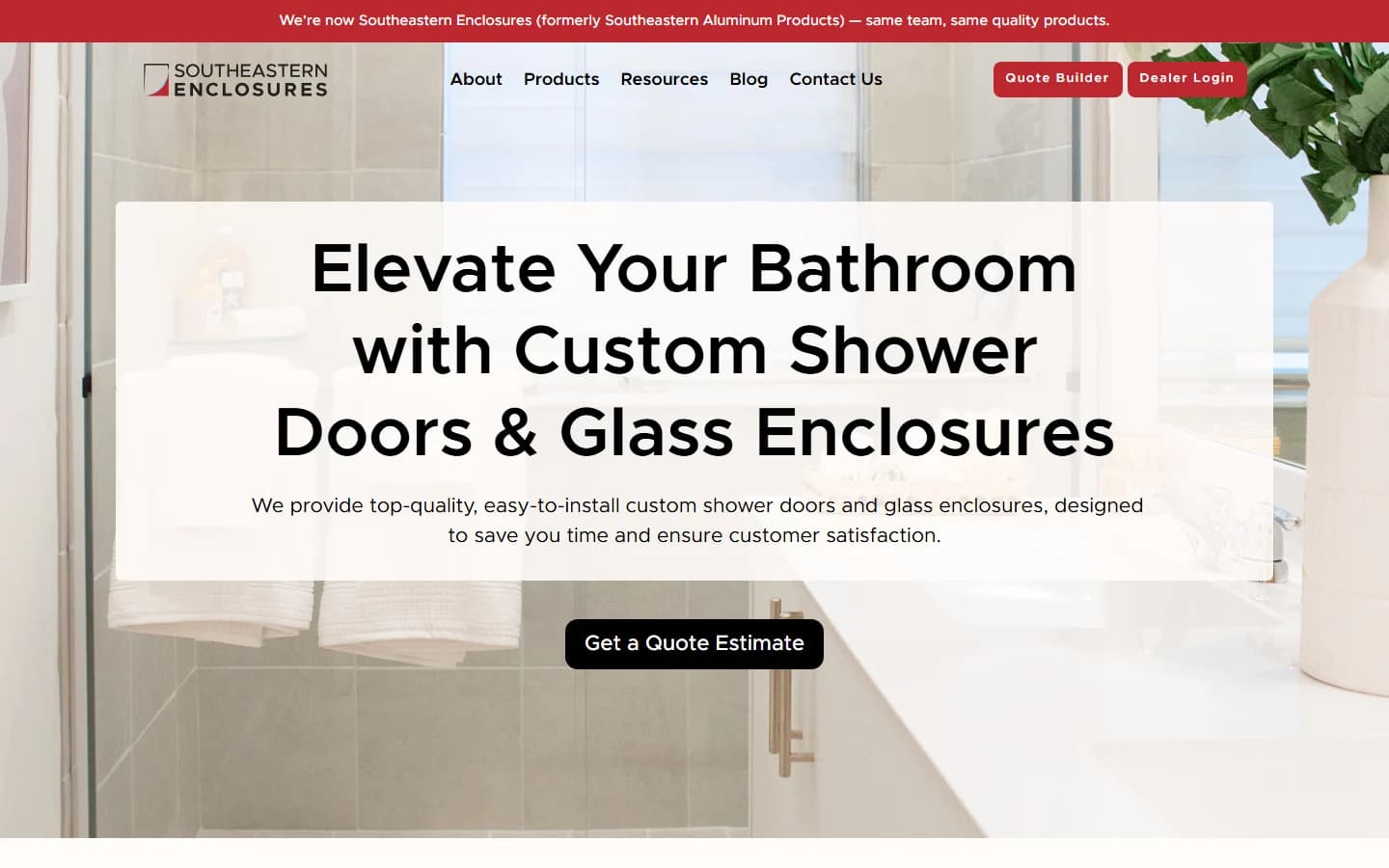 Southeastern Enclosures: Branding, Web Design, Presentation Design